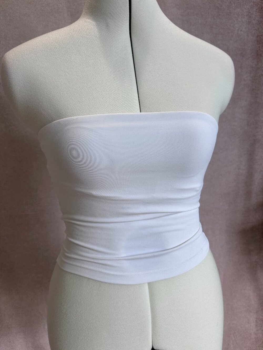 Aerie Offline Tube Top with built-in bra, White, XS